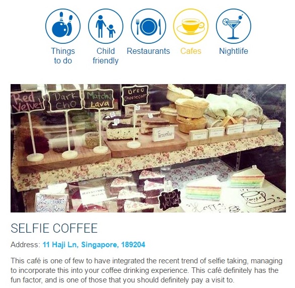 Selfie Cafe Singapore
