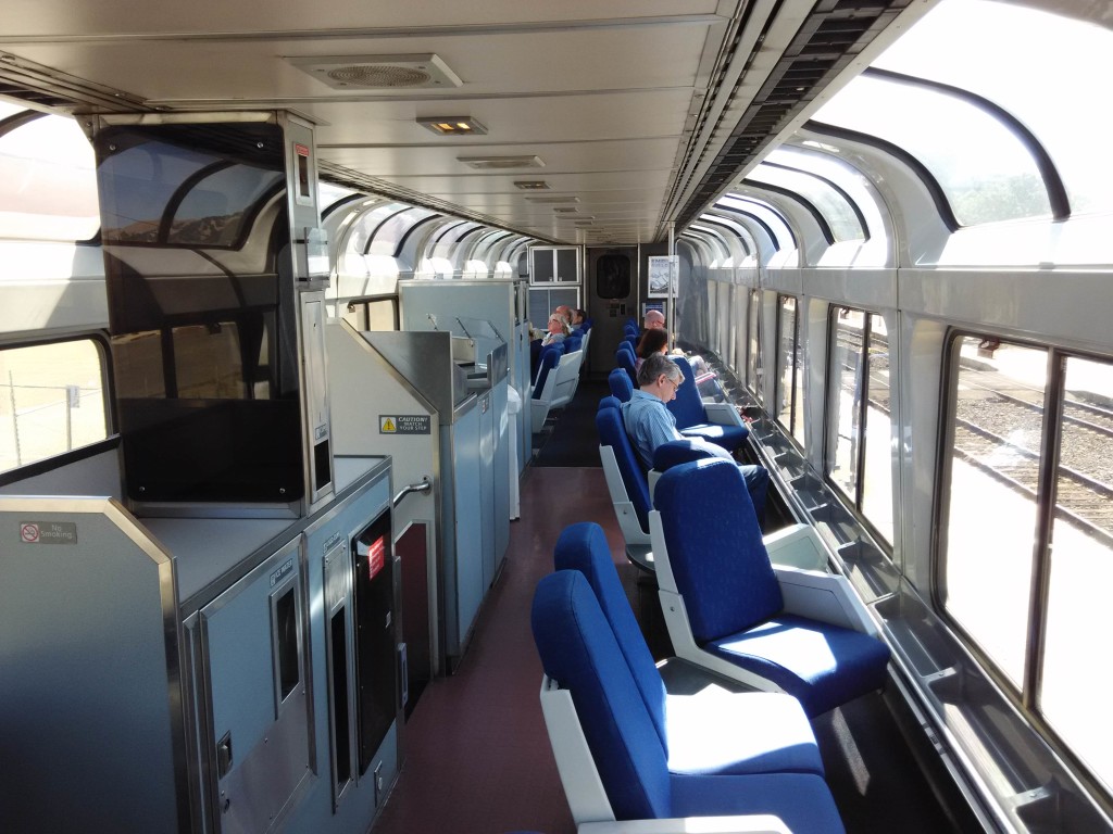 Sightseer Lounge California Zephyr Amtrak