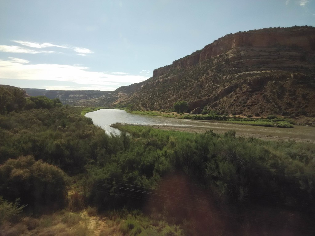California Zephyr Scenery - Colorado River