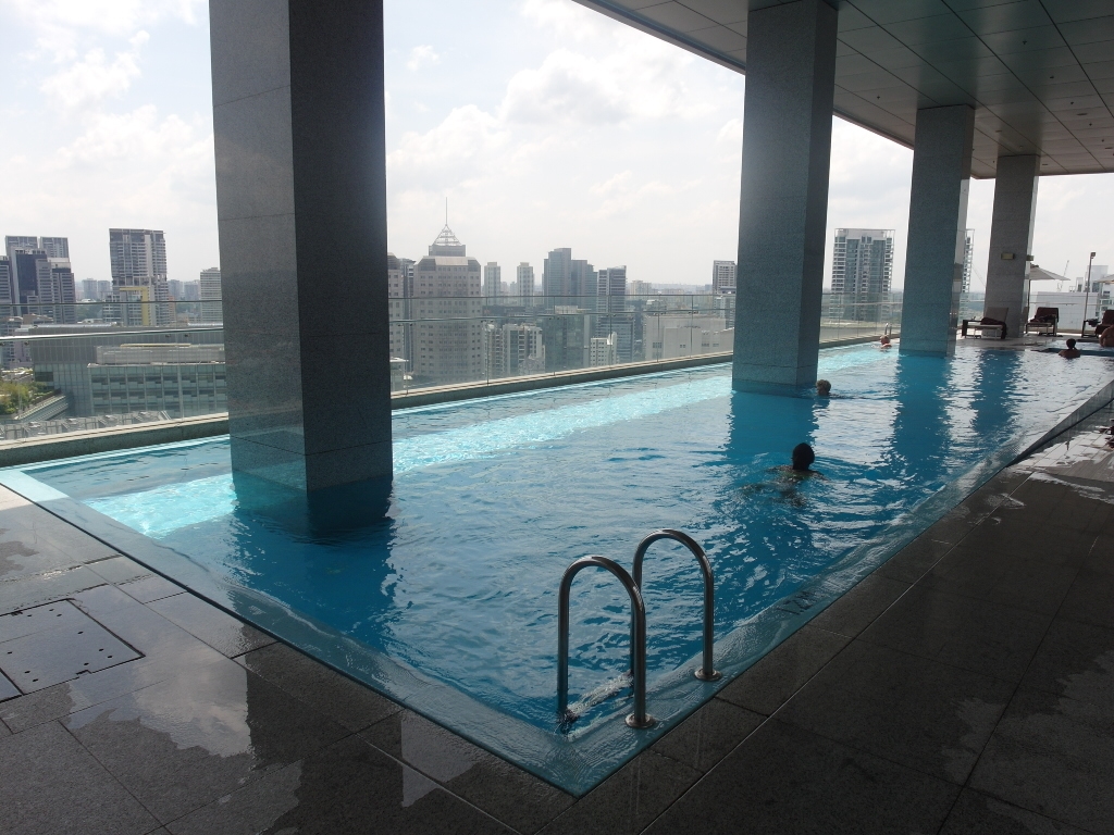 Oasia Hotel Singapore Club Lounge Pool