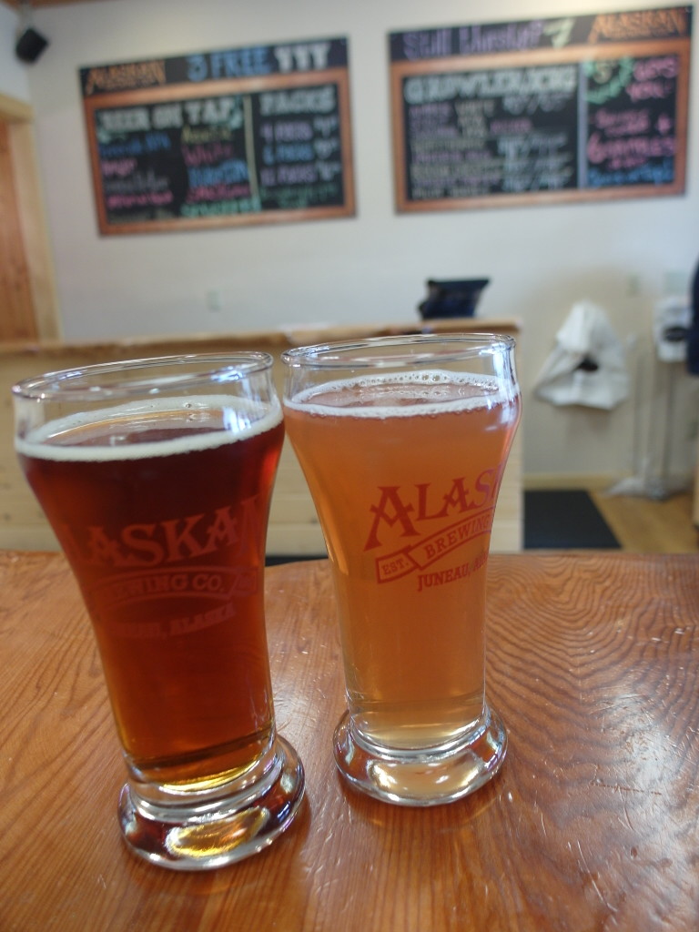 Beer Sampling Alaskan Brewing Company
