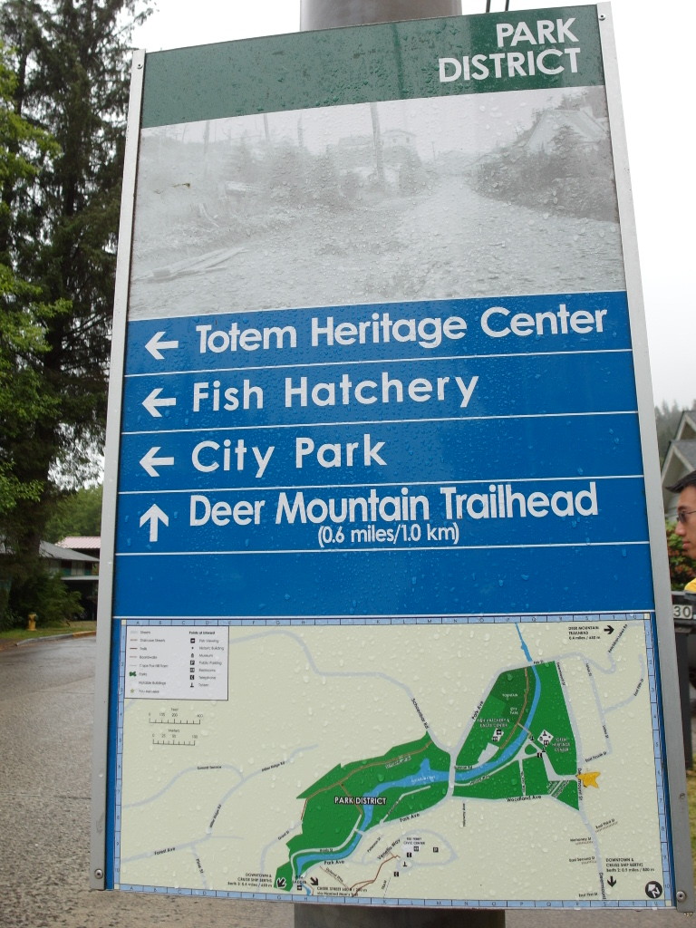 Visitor Signs Ketchikan Alaska