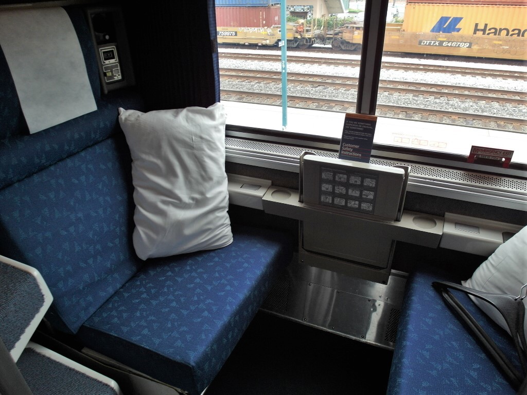 California Zephyr Roomette - Small but functional
