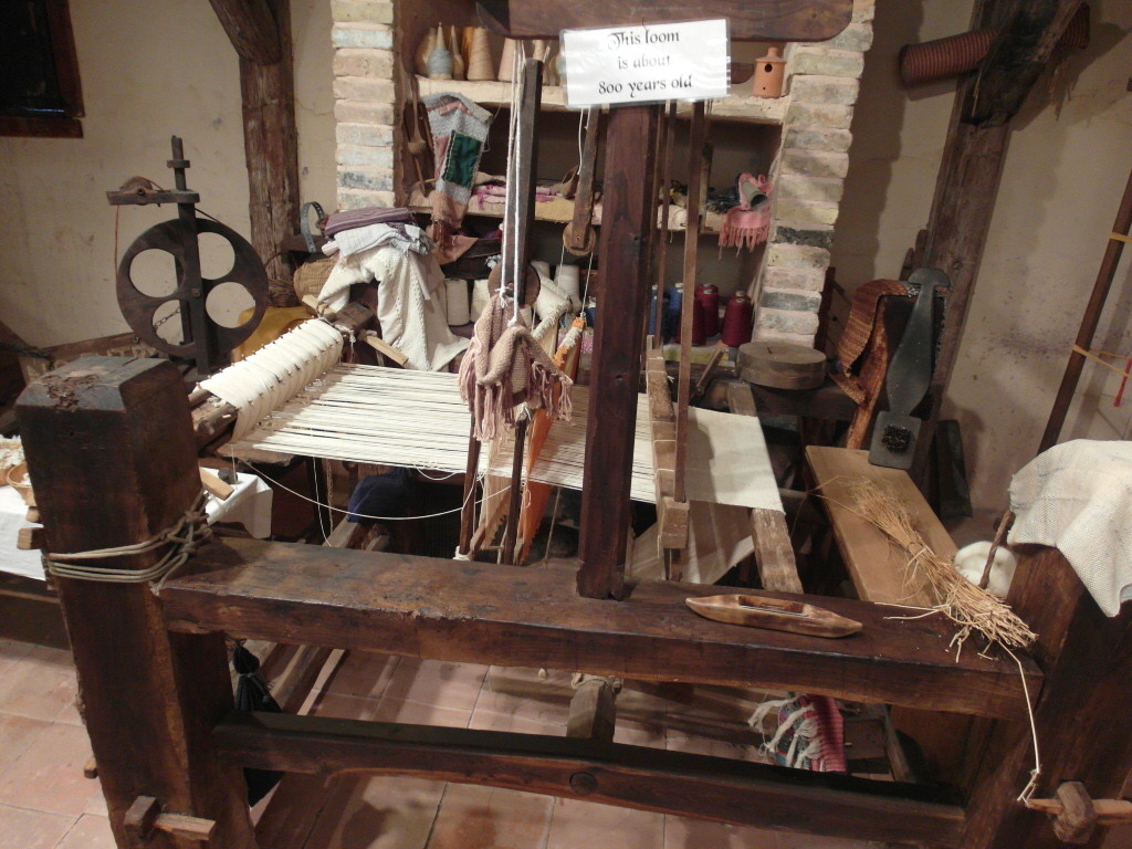 800 year old weaving loom