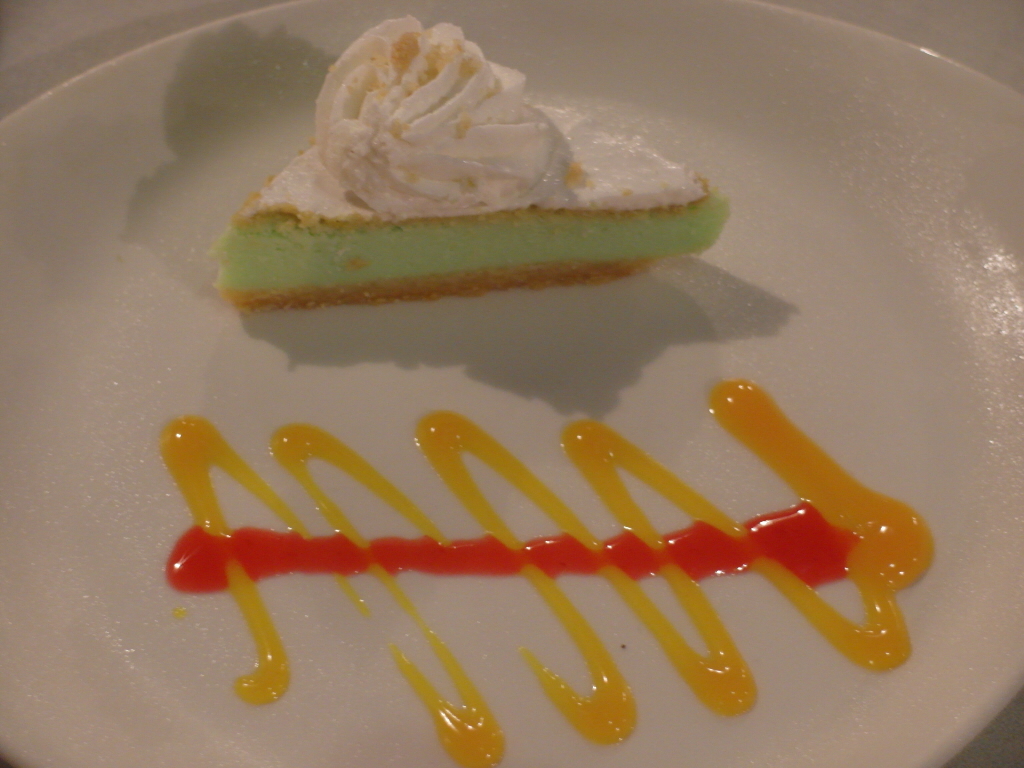 Holiday Inn Resort Montego Bay Seabreeze Seafood Restaurant Key Lime Cheese Pie