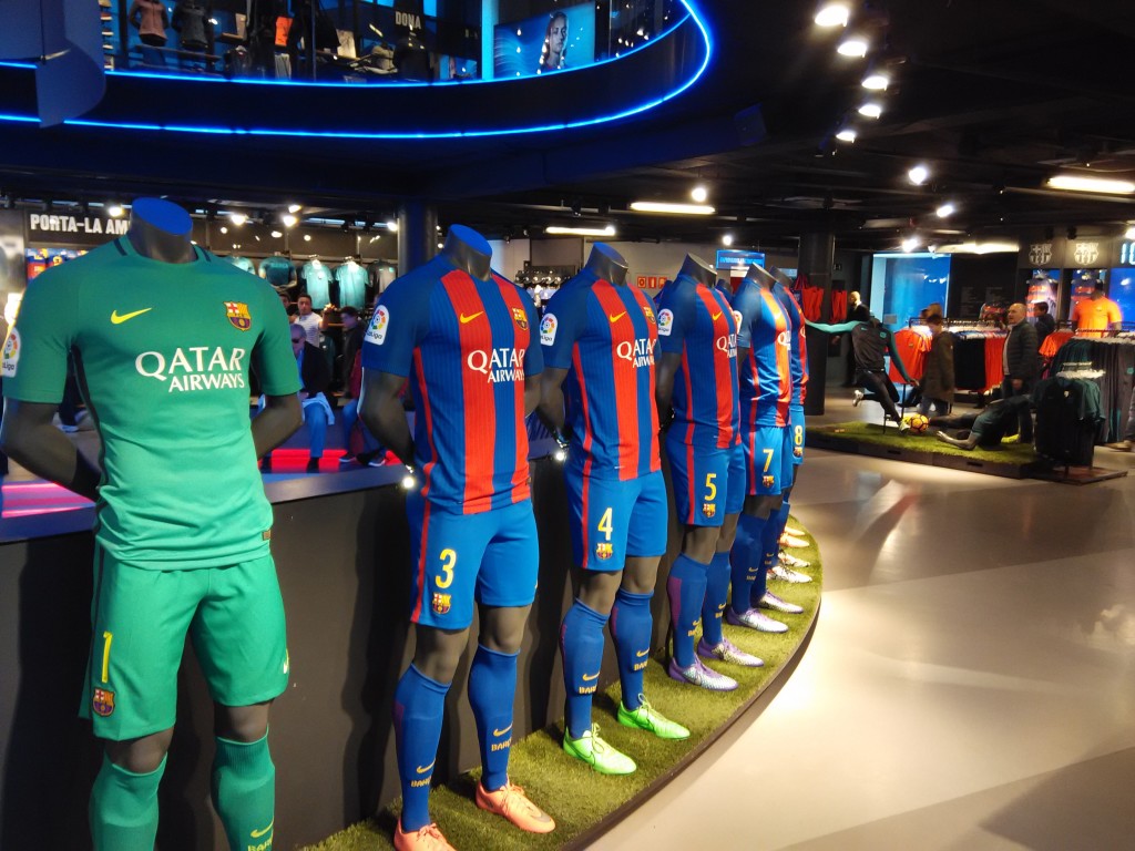 FC Barcelona Official Store at Camp Nou