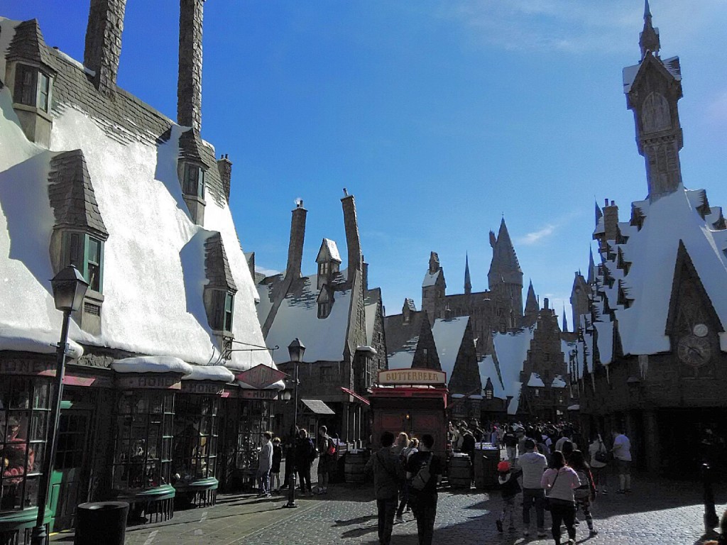 Hogsmeade at the Wizarding World of Harry Potter Universal Studios Hollywood