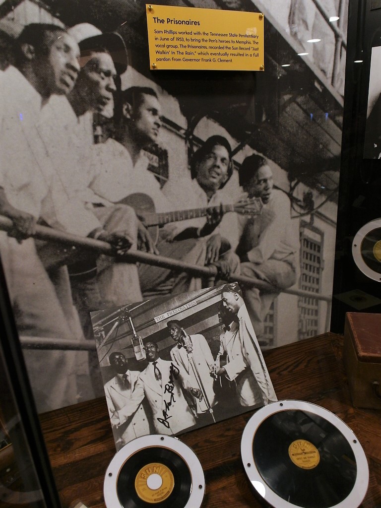 The Prisonaires recorded at Sun Studios