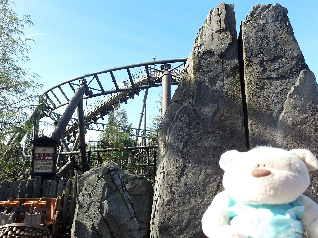 Flight of the Hippogriff Roller Coaster Ride Universal Studios Hollywood