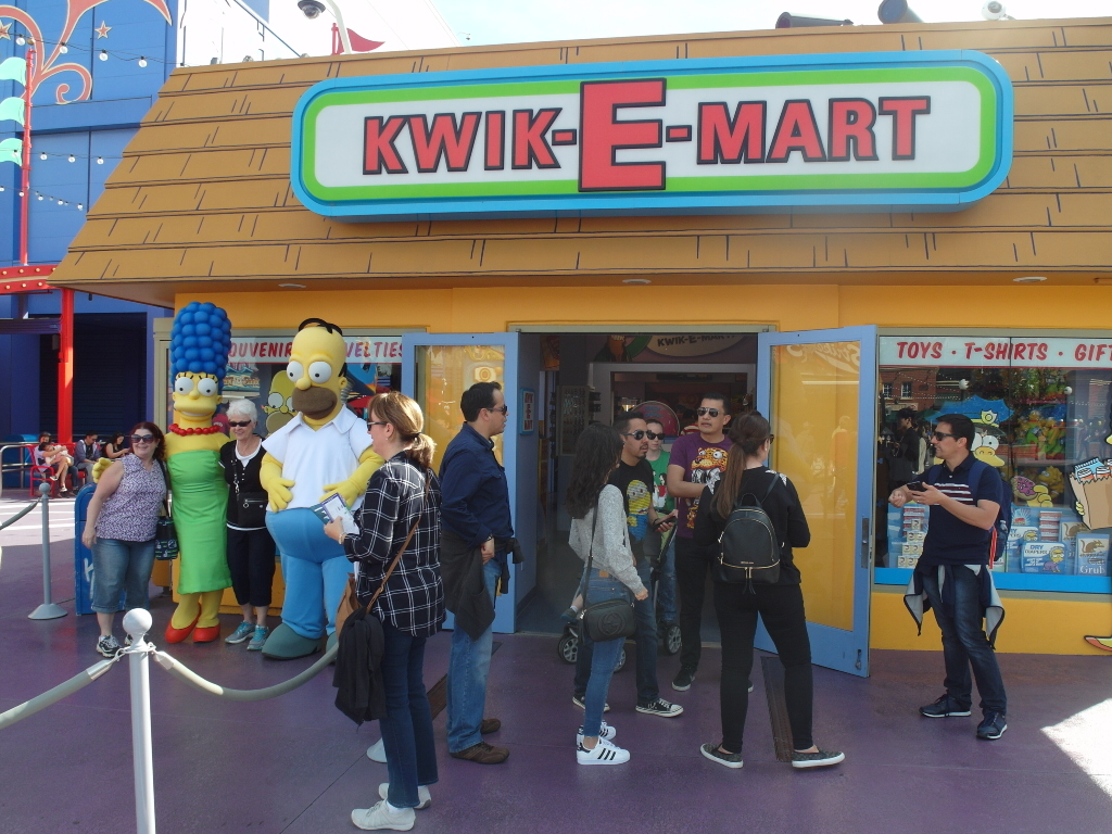 Kwik-E-Mart Springfield USA World of The Simpsons