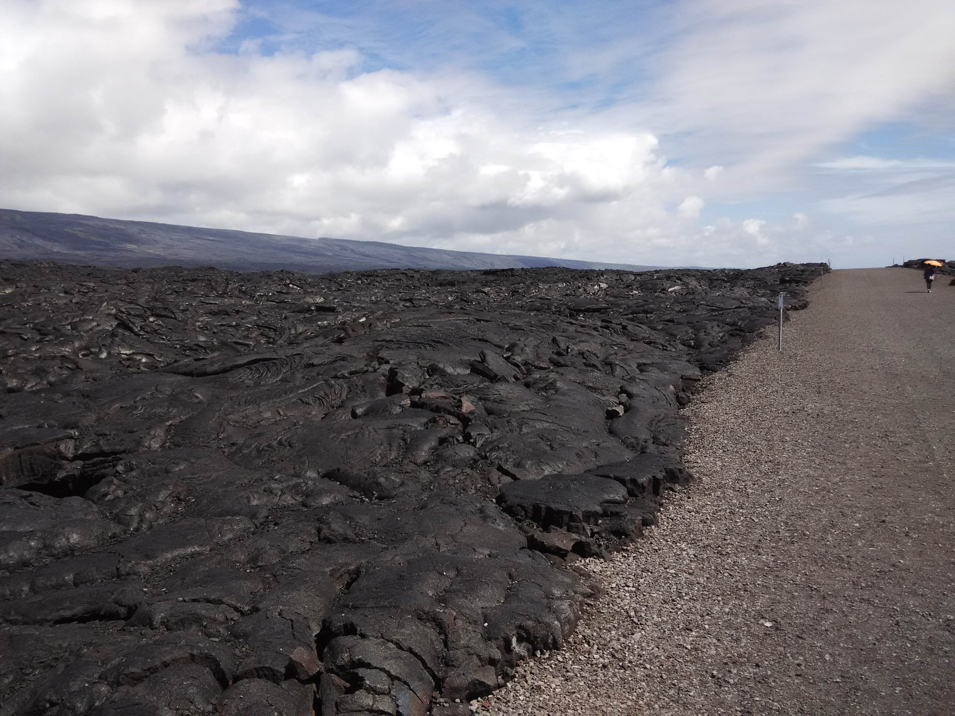 Gravel Road Trekking Hawaii Volcanoes National Park