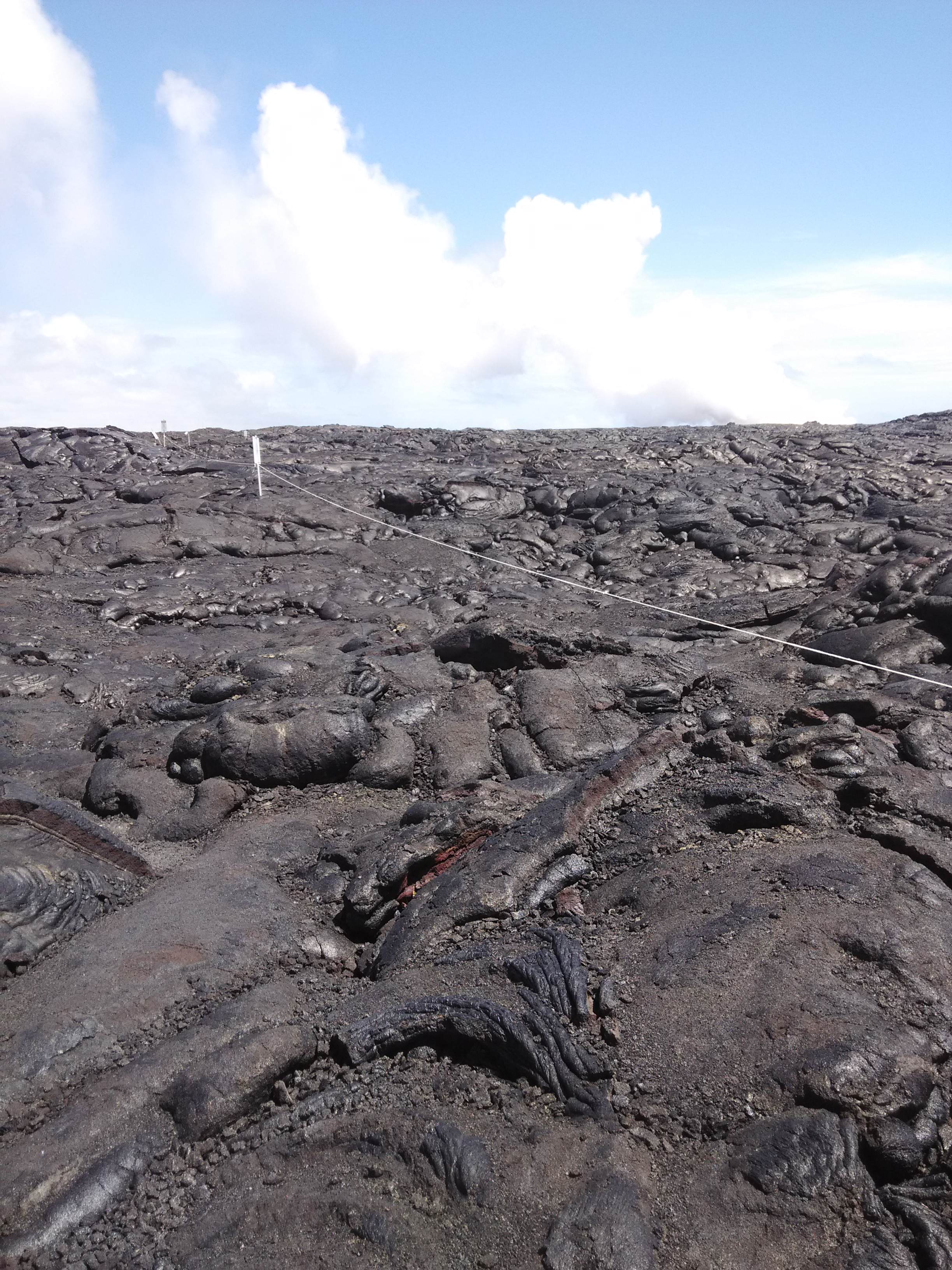 More lava fields Hawaii Volcanoes National Park