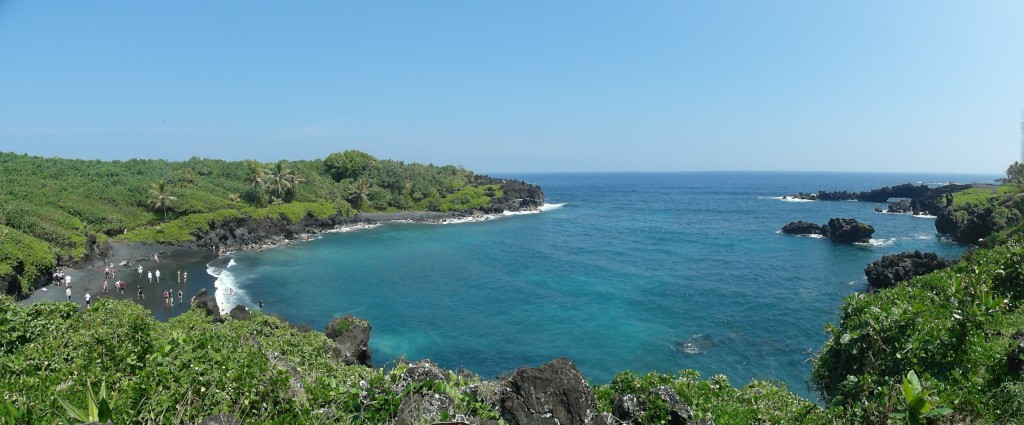 Panoramic view of Waianapanapa State Park