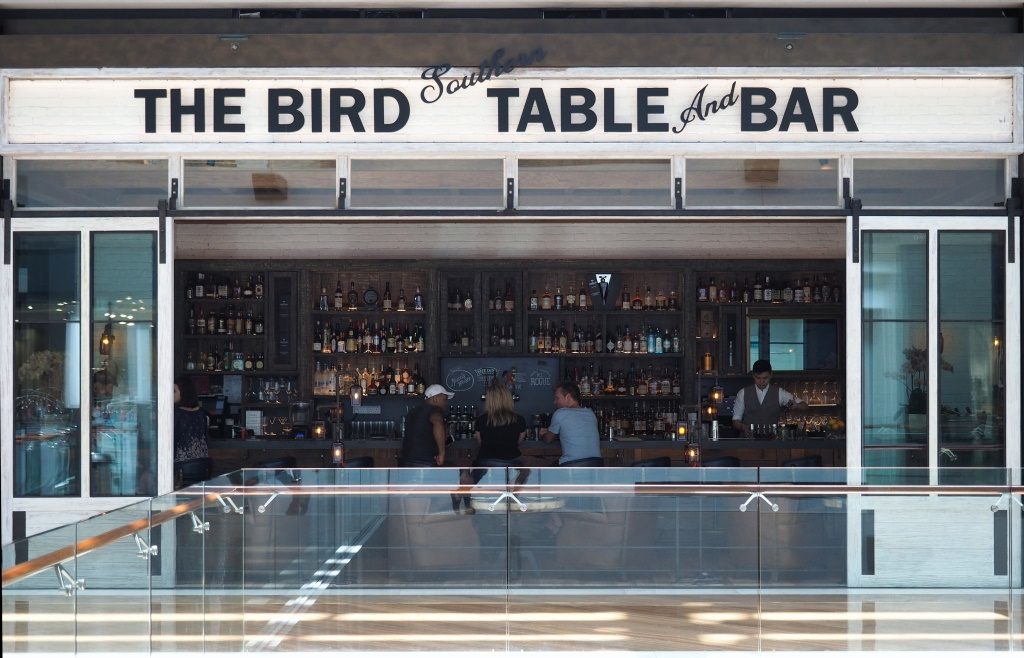 Entrance of The Bird Southern Table and Bar