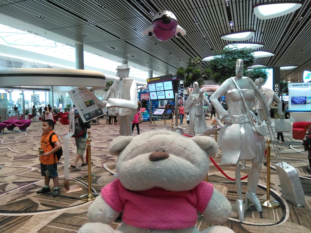 Travelling Family Singapore Changi Airport Terminal 4