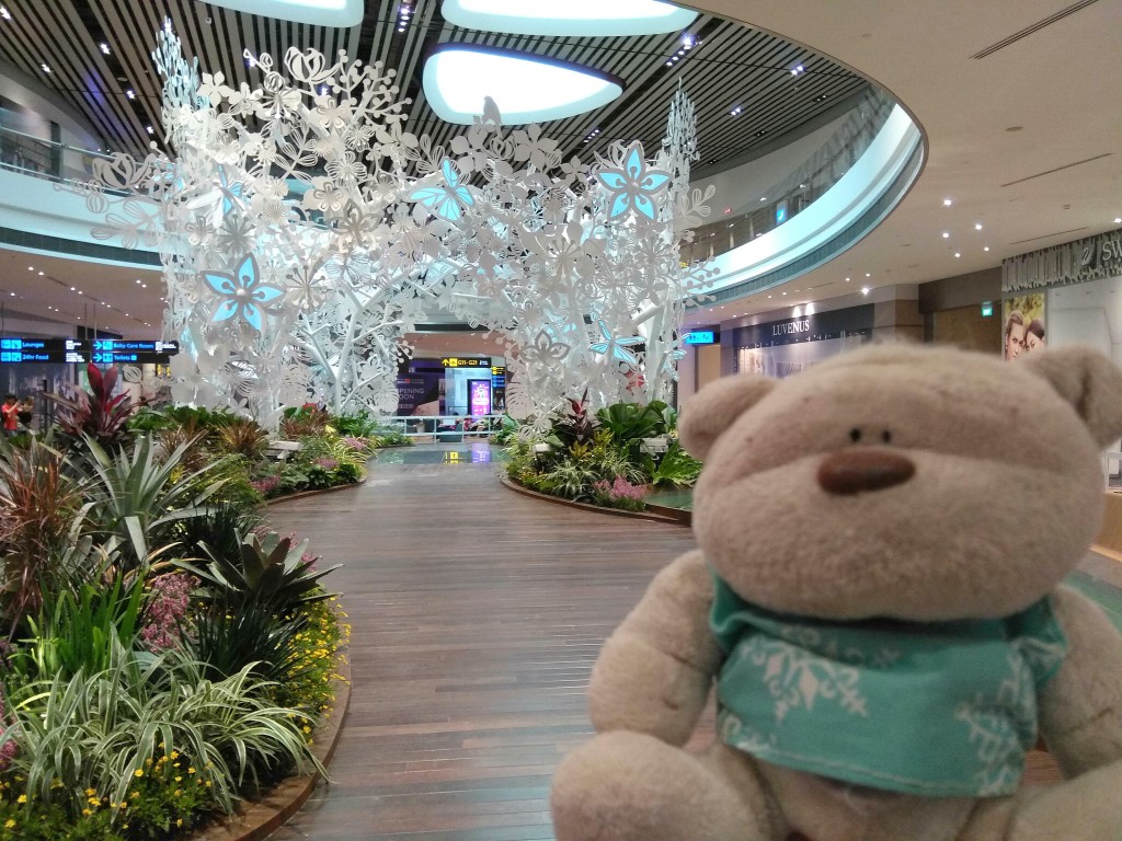 Greenery at Changi Airport T4