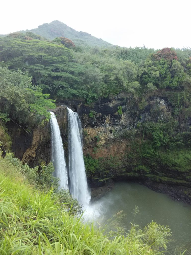 Wailua Falls Kauai Island Waterfall