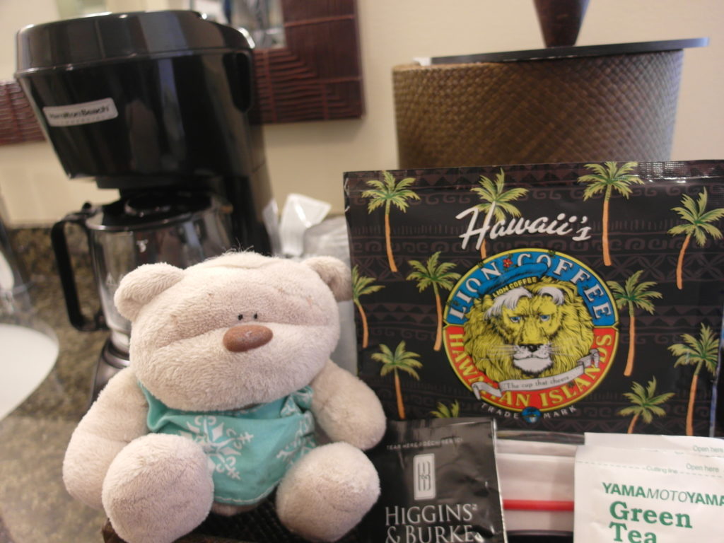 Complimentary Hawaiian Coffee!