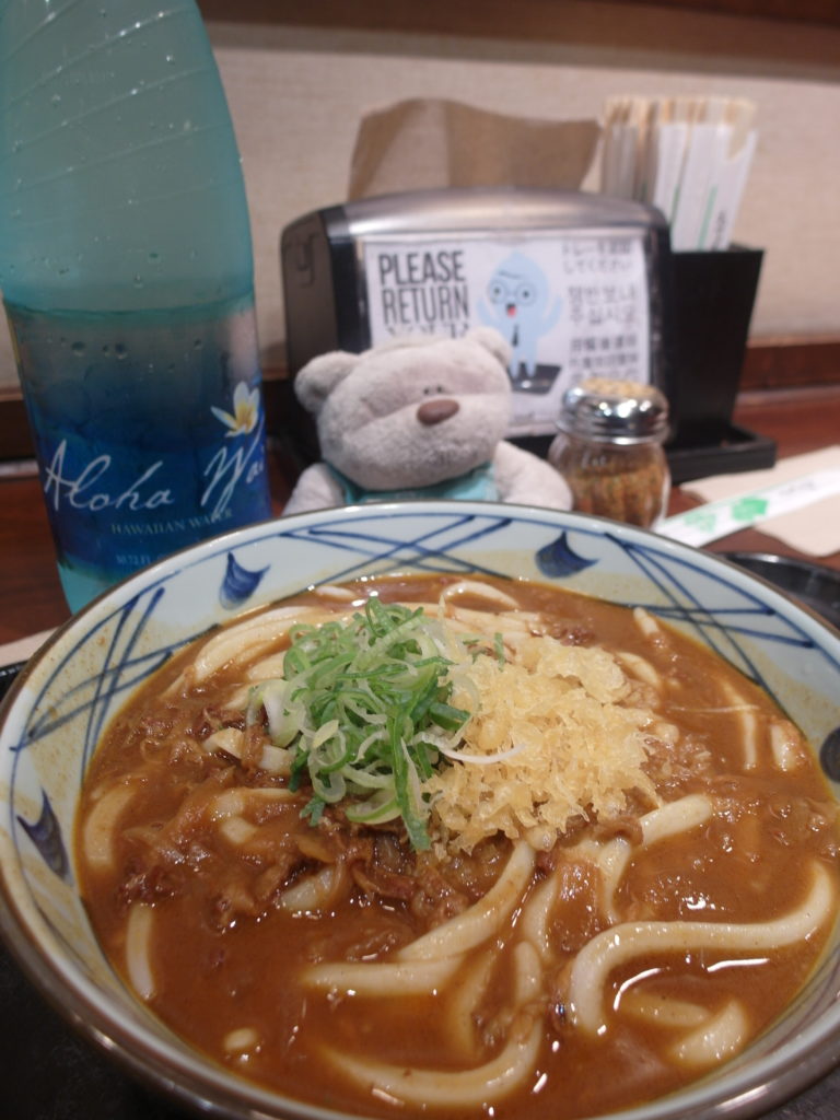 Delicious Curry Udon at Marukame Udon Hawaii