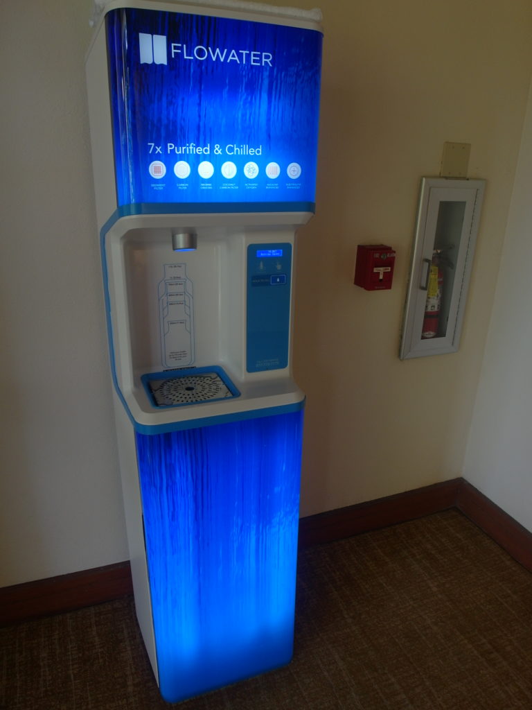 Water coolers throughout Grand Hyatt Kauai
