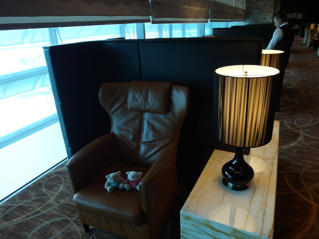 The Private Room for Singapore Airlines First Class Passengers 