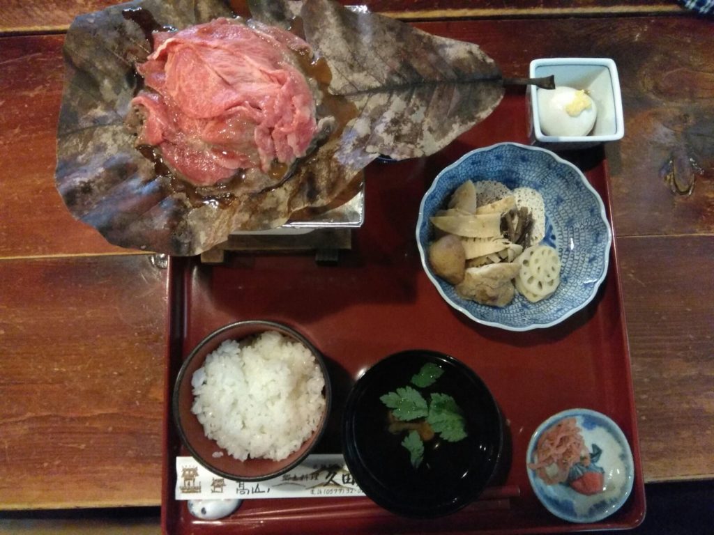Thanks to Yasufuku, we get to enjoy high quality Takayama Hidagyu Beef today!