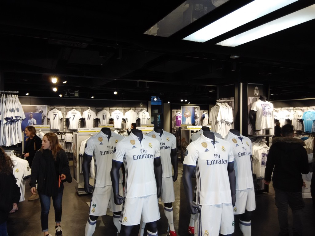 The Official Real Madrid Store @ Bernabeu Stadium