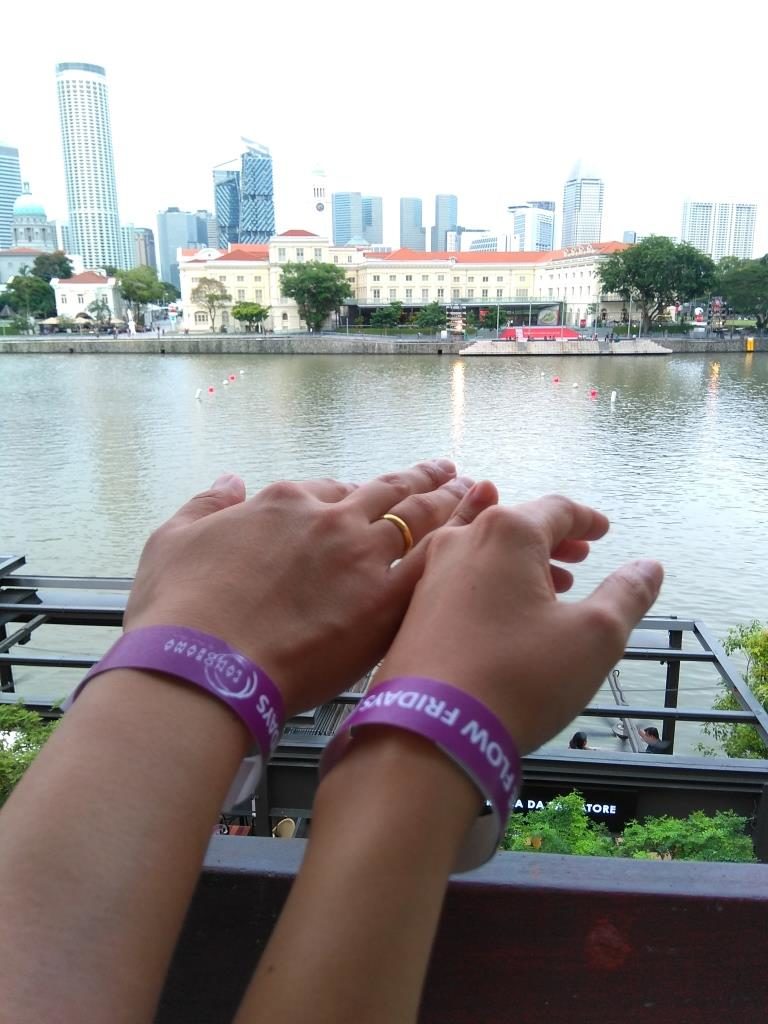 Wristbands for Panorama Free Flow Events at Boat Quay