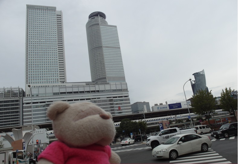 Taken from Entrance of Bic Camera towards Nagoya Station
