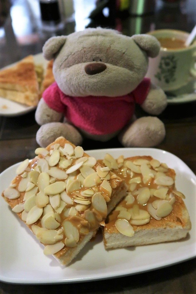 Almond Peanut Toast Cafe Culture Street (RM6)