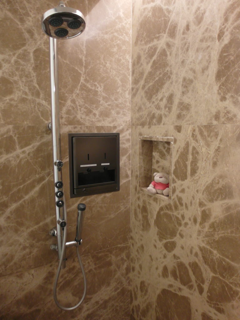 SQ The Private Room Shower Facility with Body Shower Jets