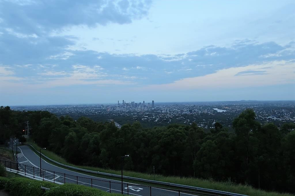 View from Mount Coot-tha Lookout Pavilion
