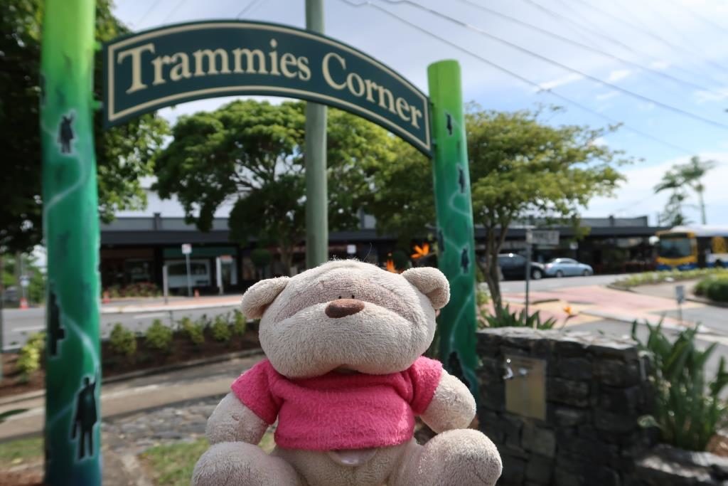 Trammies Corner - historical memorial of Paddington Brisbane