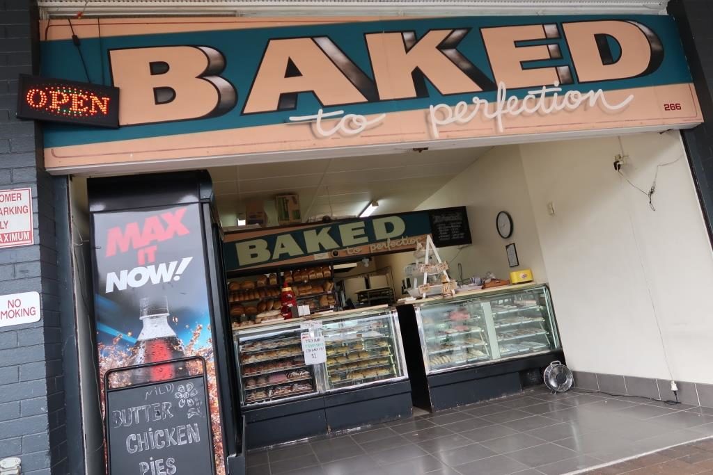 Baked to Perfection Bakery next to Eagle Junction Station Brisbane