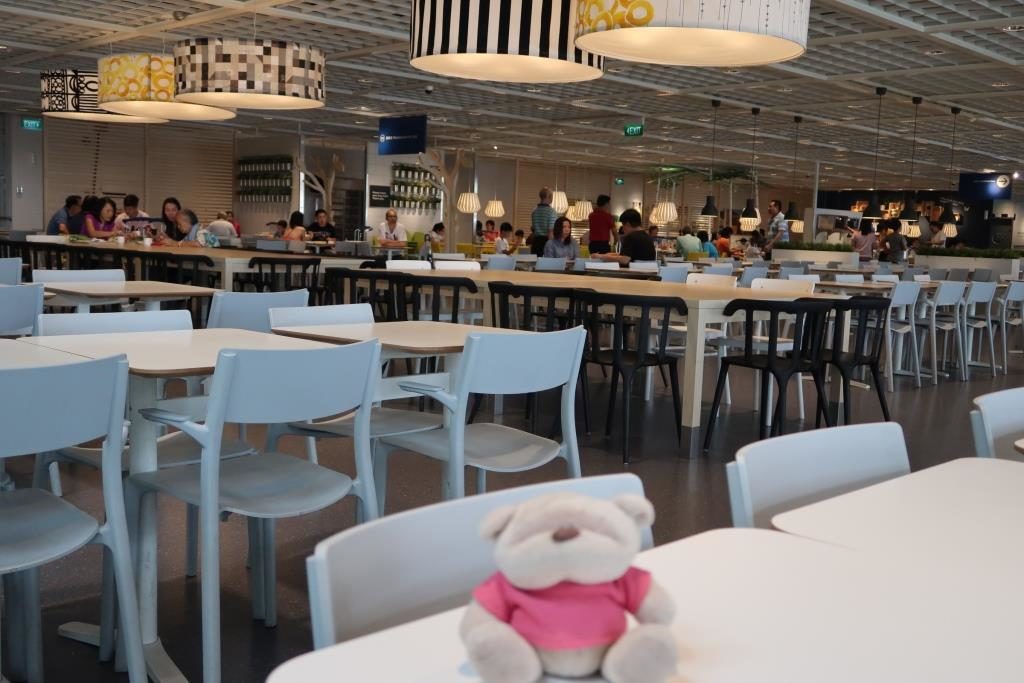 Ikea Restaurant for breakfast