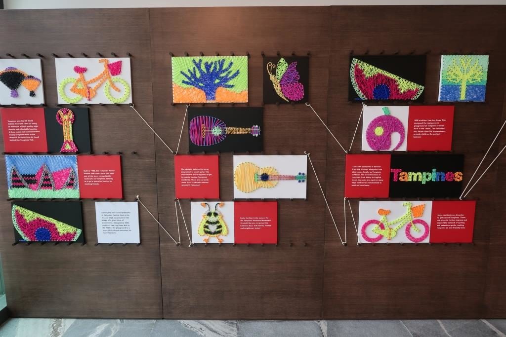 String Art at Our Tampines Gallery