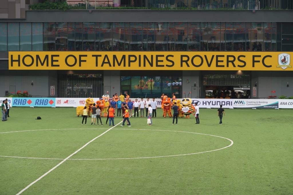 Unveiling of "Home of Tampines Rovers" at Our Tampines Hub