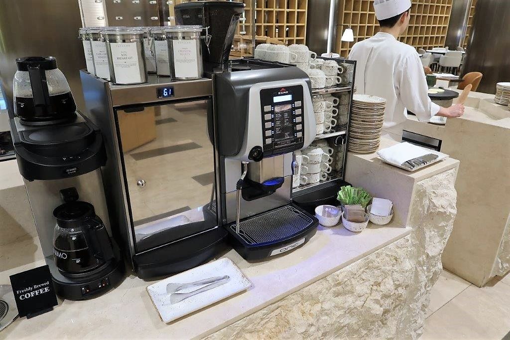 Pastries with Gourmet Coffee at Jeju Shinhwa World Landing Resort