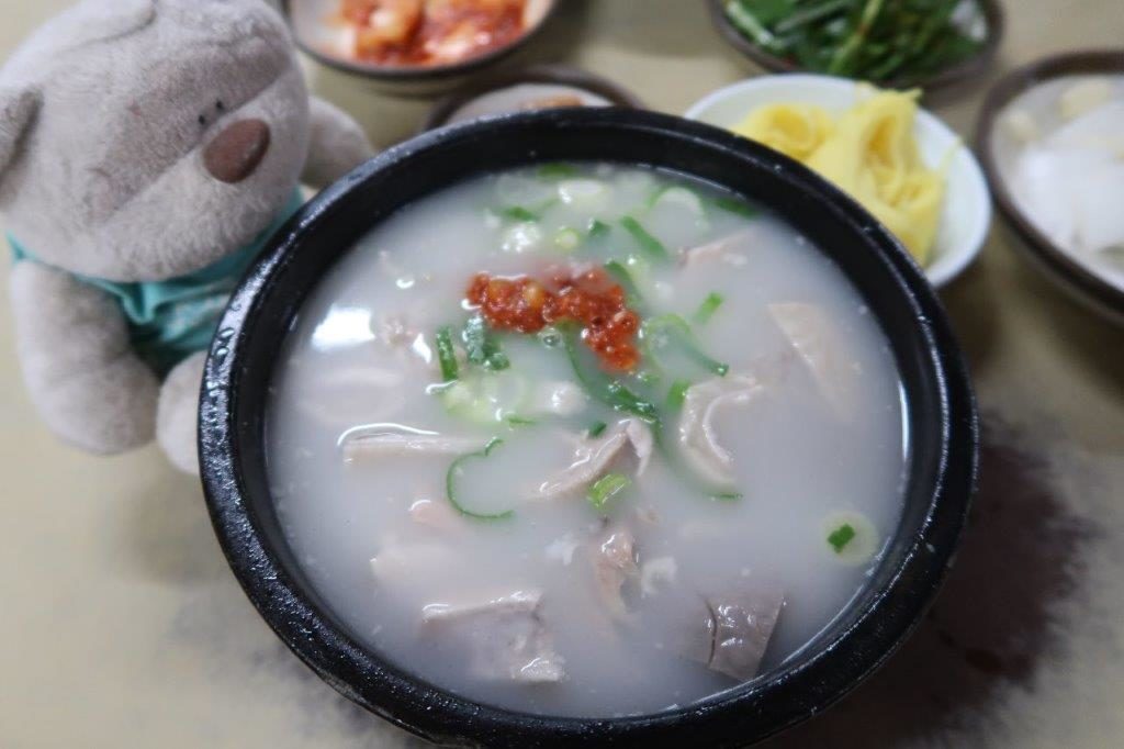 Pork Noodles Soup (7000krw) Seomyeon First Avenue