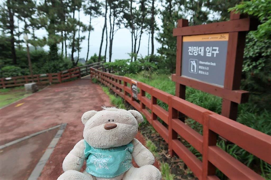 Entrance to Jeosangjeolli Cliff Jeju