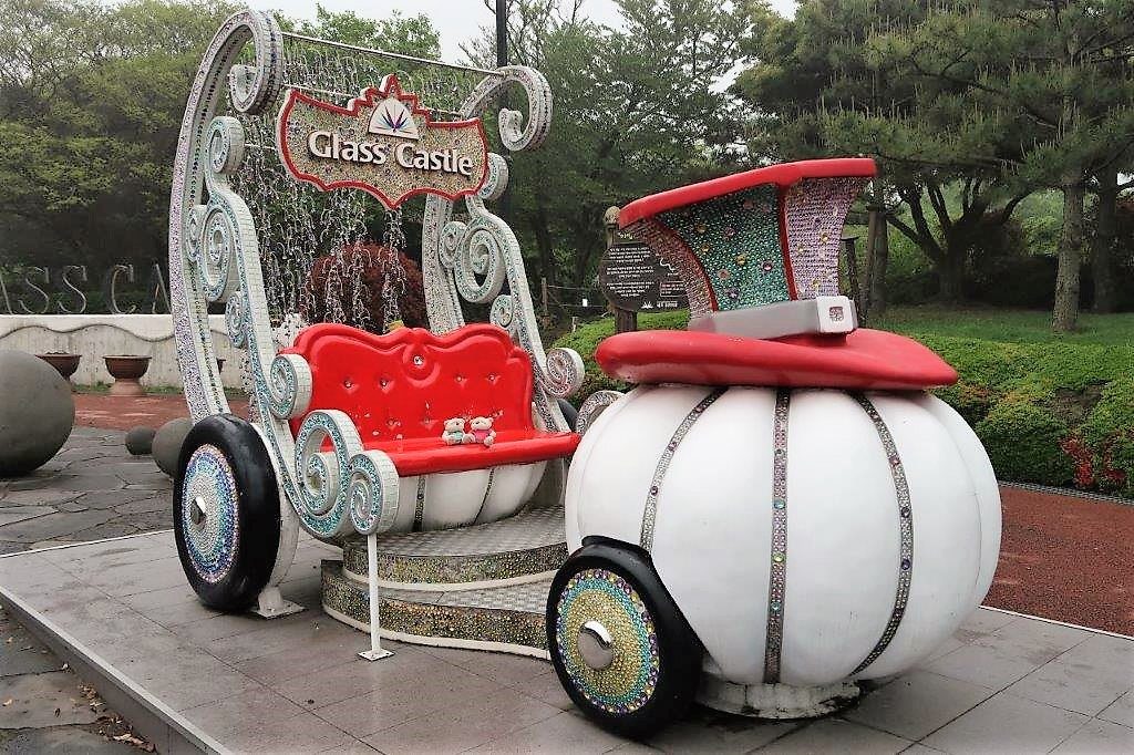 Cinderella Glass Horse Carriage @ Jeju Glass Castle