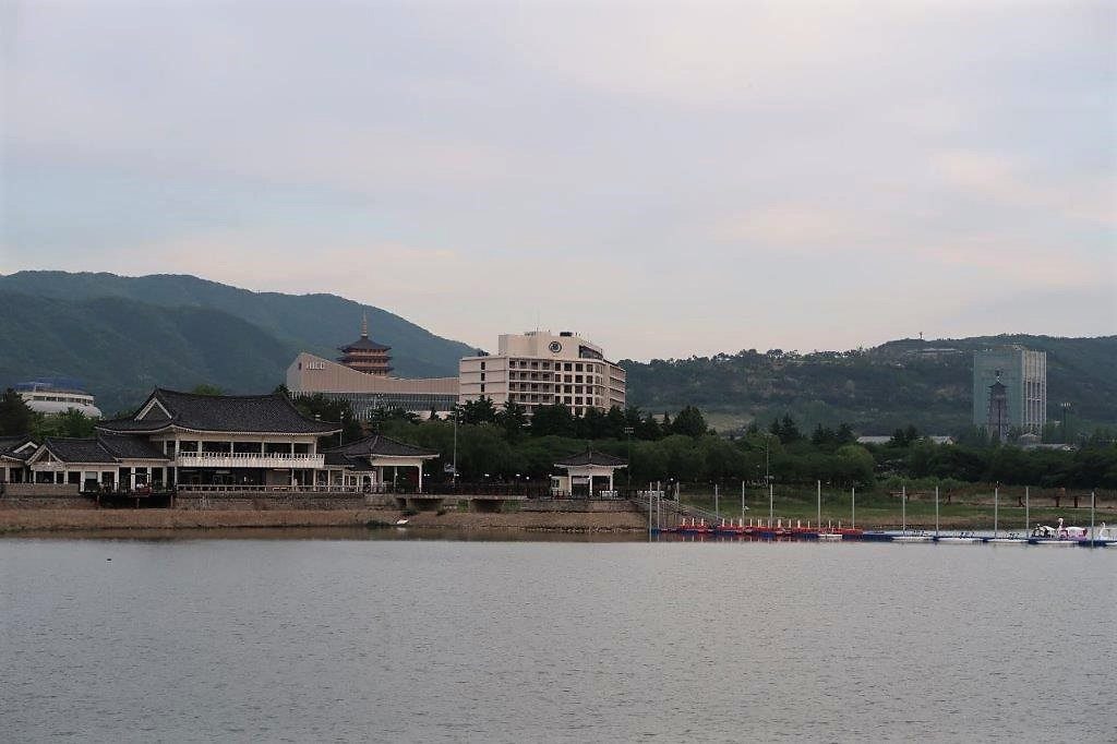 Bomunho Lake and Hilton Gyeongju