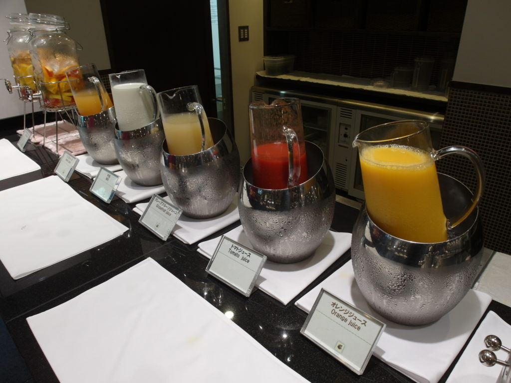 Fruit Juices Buffet Spread Konansou Hotel Mount Fuji
