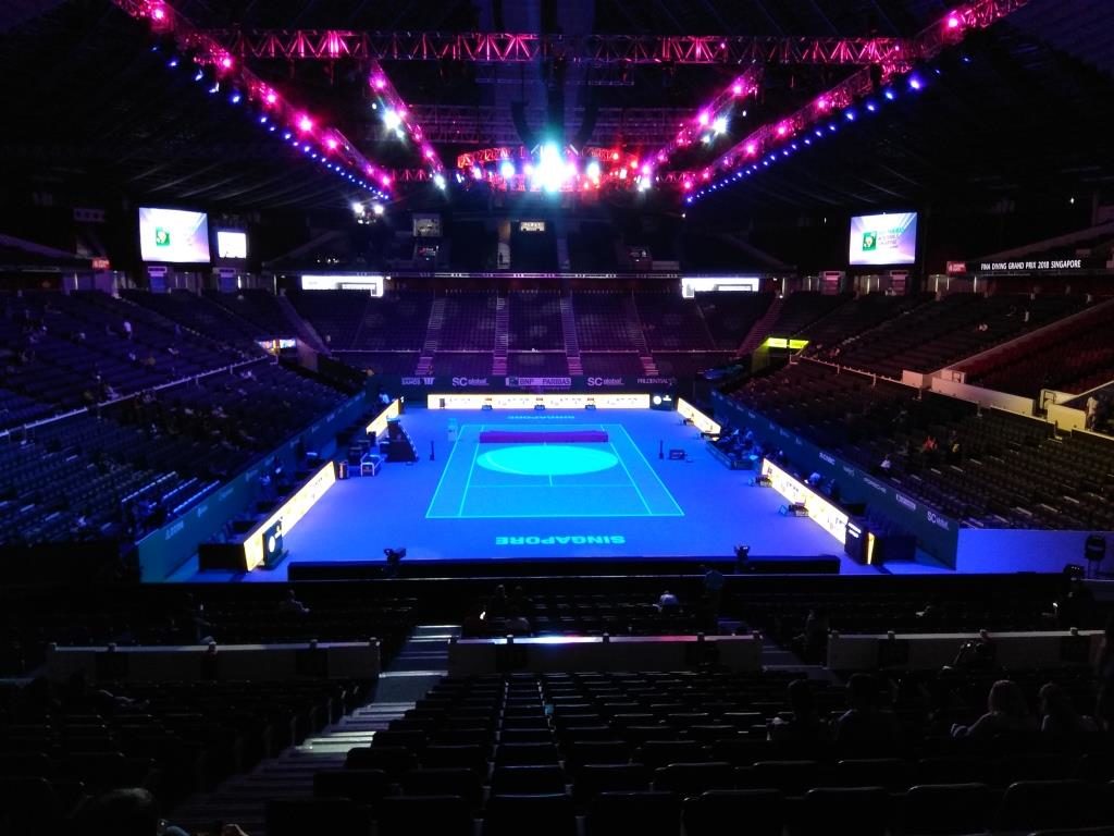 Centre Court WTA Finals Singapore 2018