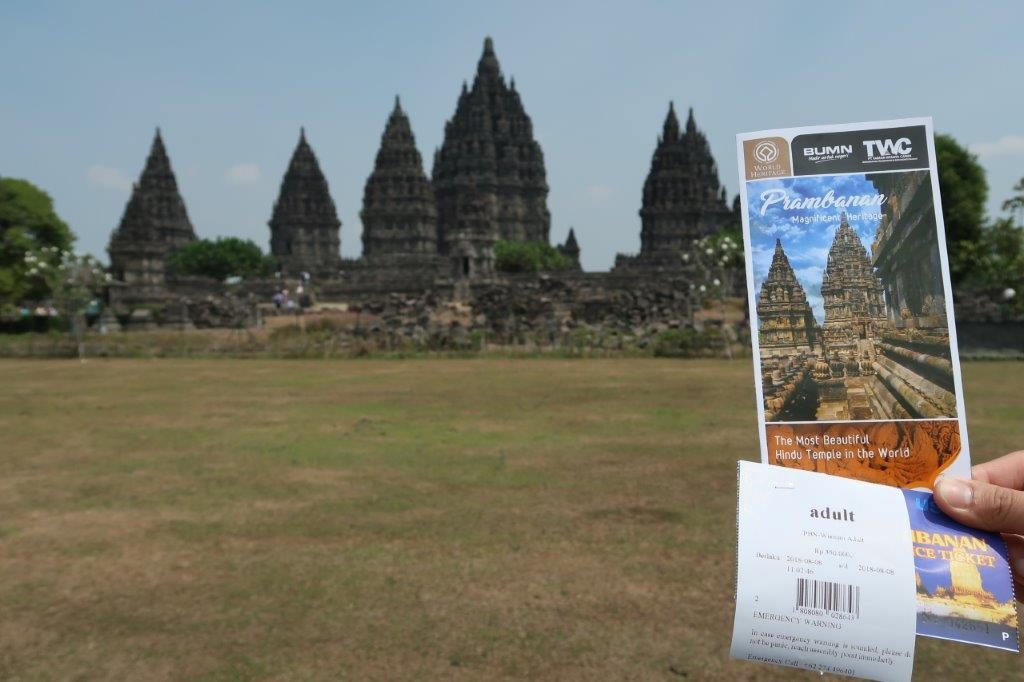 Brochure of Prambanan Temple