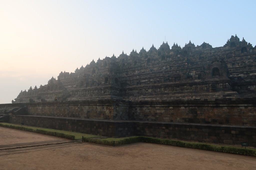 View of Borobudur by itself