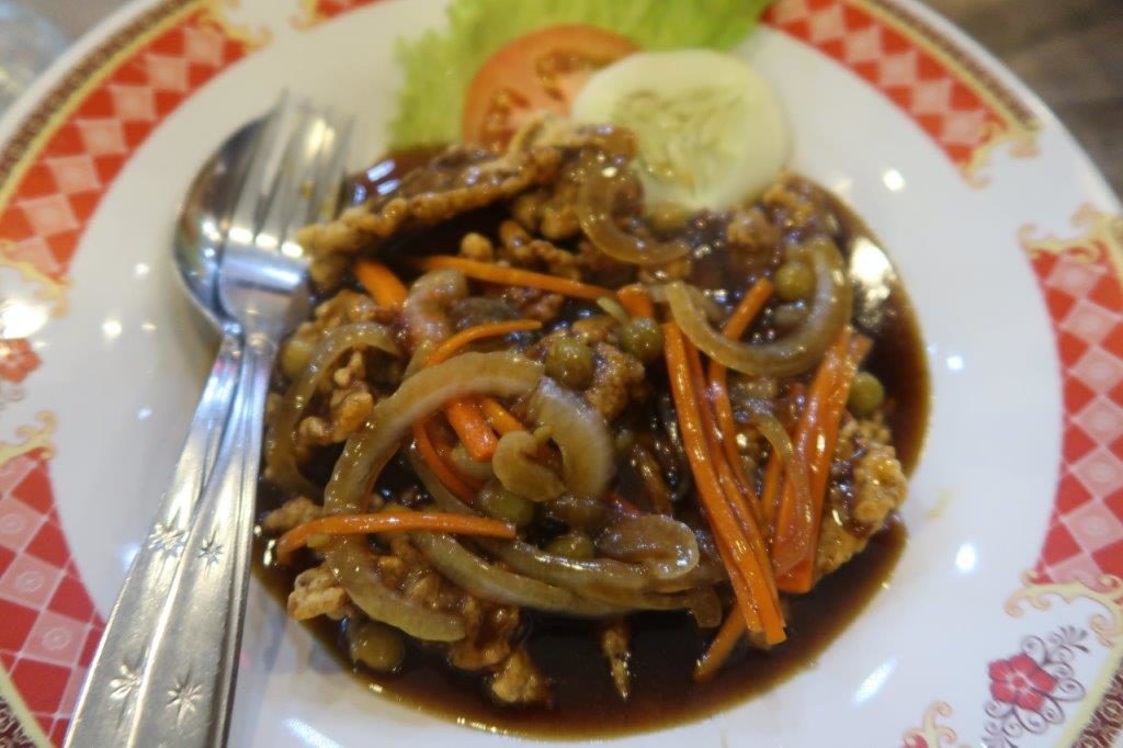 Stir fried beef Yogyakarta