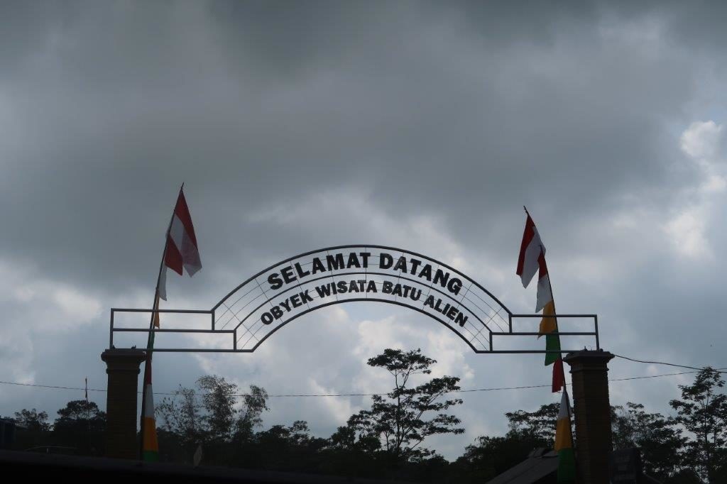 Entrance to Alien Stone Mount Merapi