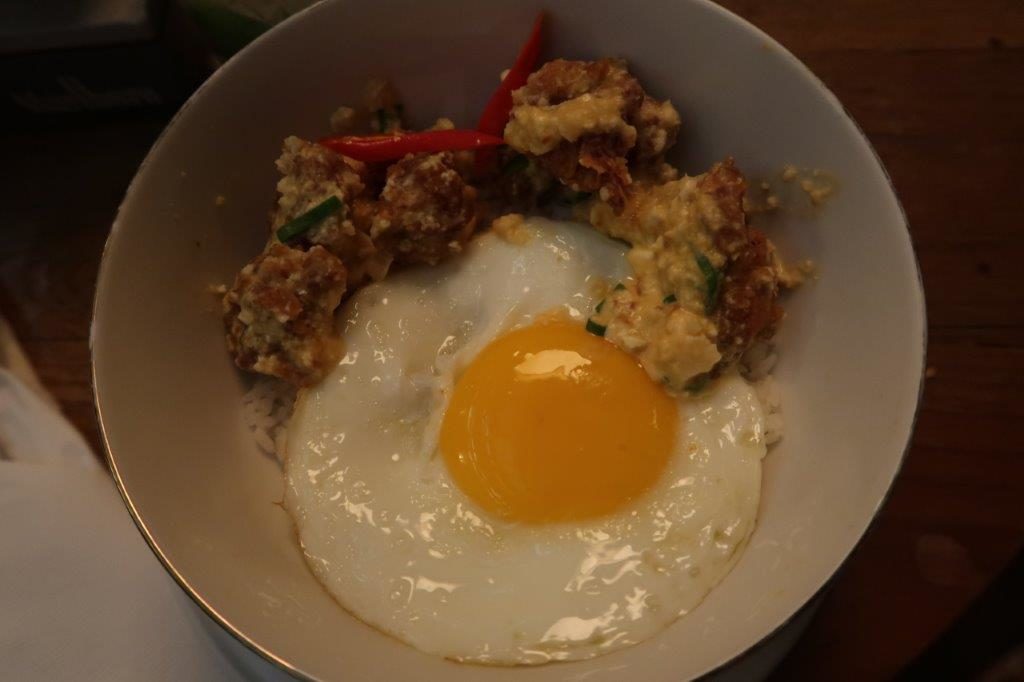 Chicken Salted Egg (40K IDR) @ Agenda Greenhost Boutique Hotel