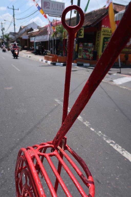 Trishaw ride from Taman Sari to Pasar Beringharjo